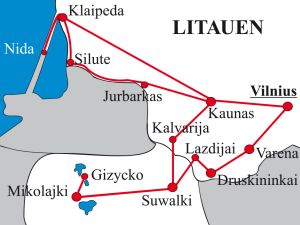 Mietwagen - Rundreise Litauen und Polen I individuelle Selbstfahrer - Reise