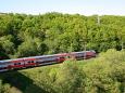 Bahnreise im Baltikum