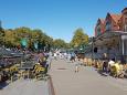 Straßencafés in Klaipeda