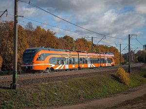Bahnreise im Baltikum