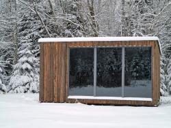 Luxury hide - Braunbärenbeobachtung in Estland - die Luxus-Variante