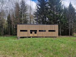 Comfort hide - Braunbärenbeobachtung in Estland - die Comfort-Hütte