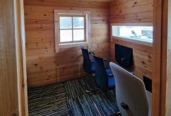 Premium hide - Braunbärenbeaobachtung in Estland - die Premium-Hütte