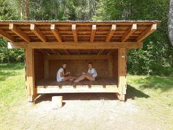 Teeager im Baltikum unterwegs