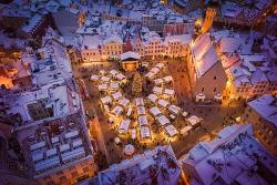 Weihnachtsmarkt in Tallinn