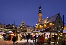 Weihnachtsmarkt in Tallinn