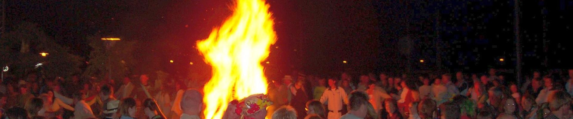 Mittsommernacht in Nidden