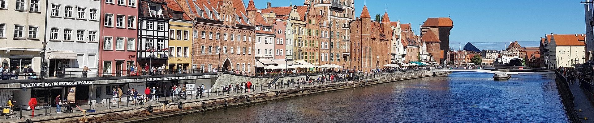 Danzig - Mottlau und Krantor