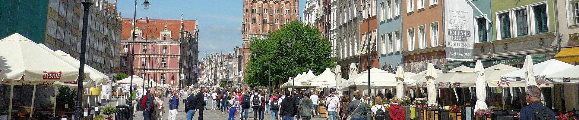 Danzig - Langer Markt Partner-Reisen - Reisen nach Ostpreußen, in das Baltikum, nach Russland und Polen