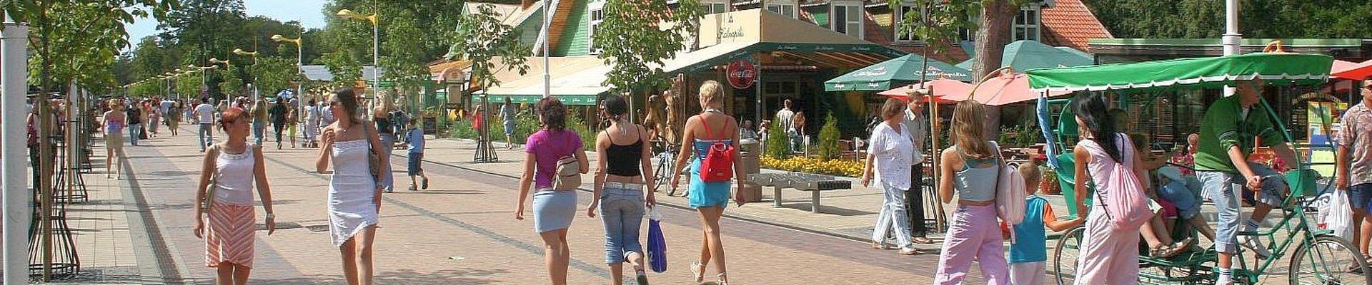 Promenade in Palanga