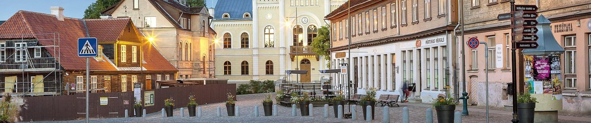 Kuldiga - historisches Stadtzentrum