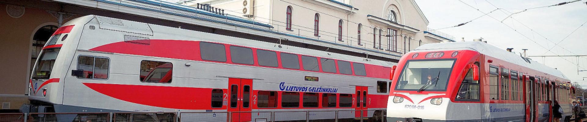 Bahnhof in Vilnius