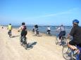 Radeln am Strand