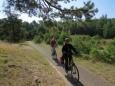 Radfahrer auf der Kurischen Nehrung