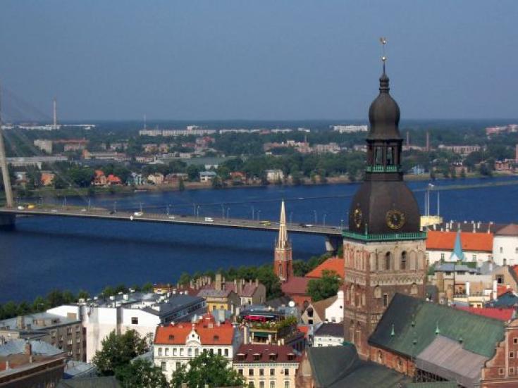 Riga - Blick auf die Altstadt