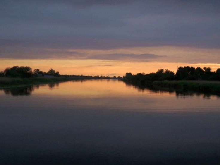 Abendstimmung an der Memel