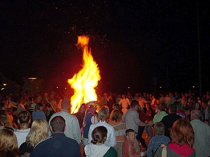 Mittsommernacht in Nidden