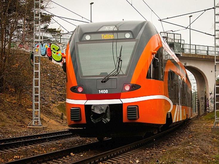 Bahnreise im Baltikum