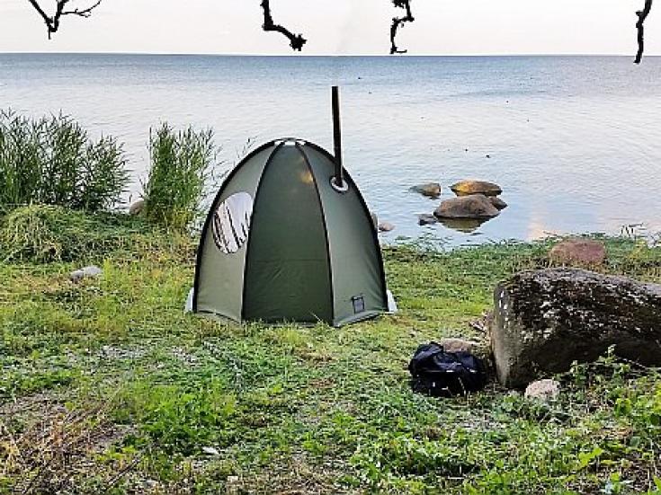 Zeltsauna - Familienreise nach Lettland und Estland