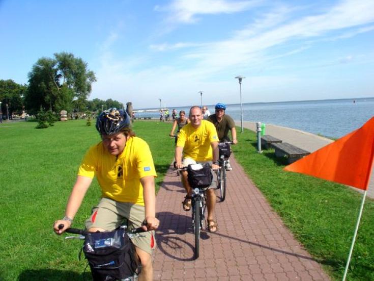 Radweg in Nidden