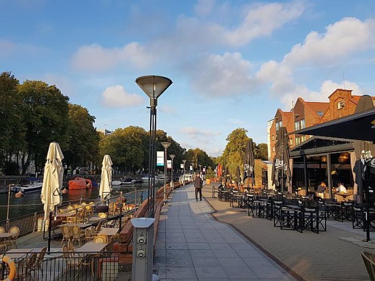 Klaipeda an der Dange