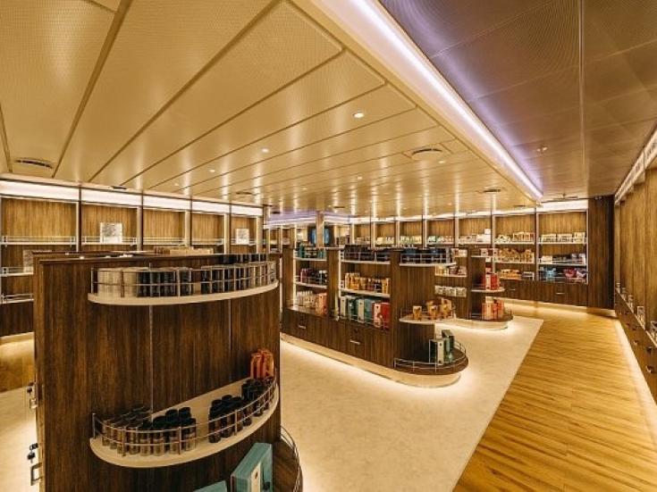 DFDS - Aura Seaways - Schiffsreise nach Litauen - Sea Shop an Bord