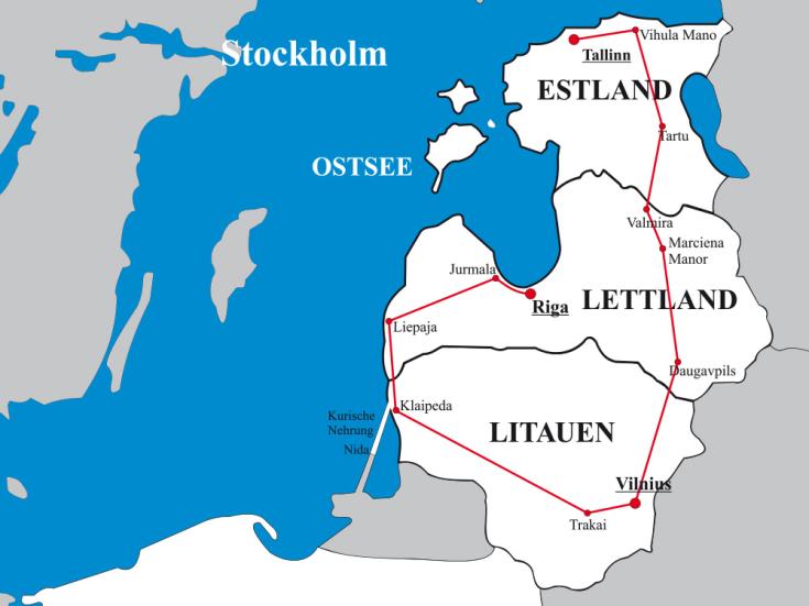 Baltikum - Rundreise - Baltikum intensiv in kleiner Gruppe