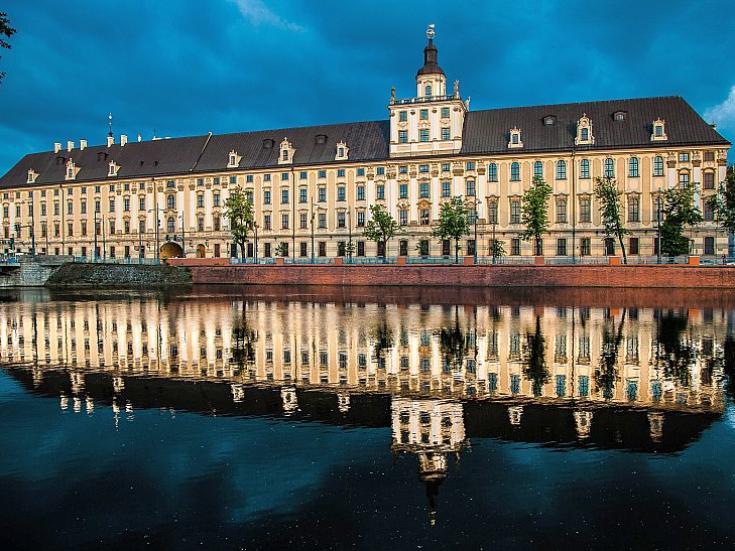 Breslau - Universität © fotopolska - Polnisches Fremdenverkehrsamt