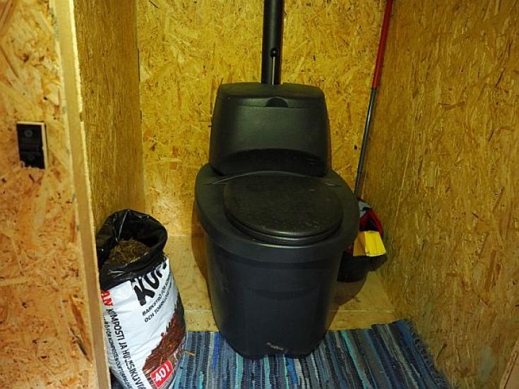 Die Bärenhütte in Estland