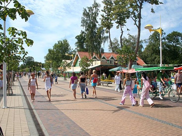 Promenade in Palanga
