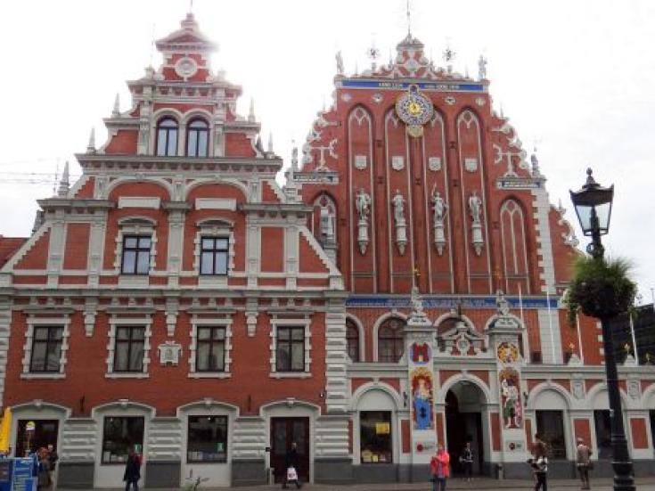 Riga - Schwarhäupterhaus