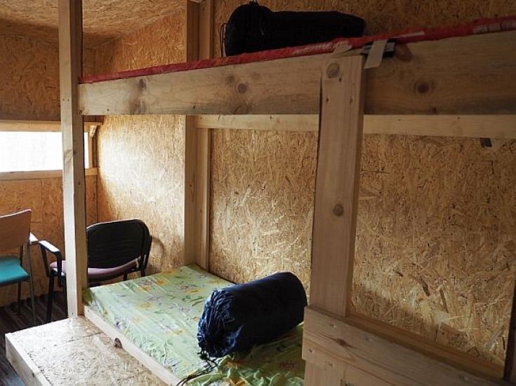 Die Bärenhütte in Estland