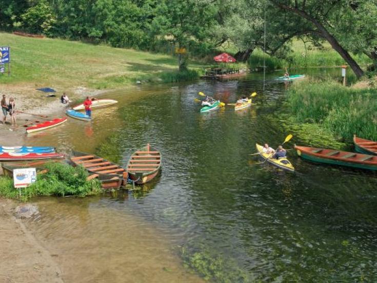Paddeltour auf der Kruttina