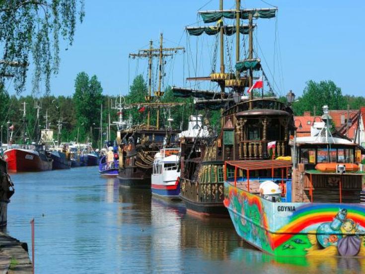 Leba - Hafen