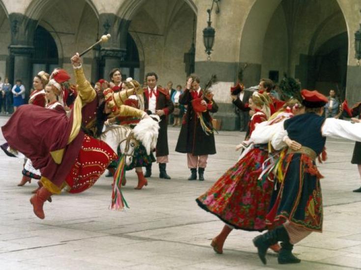Folklore in Krakau