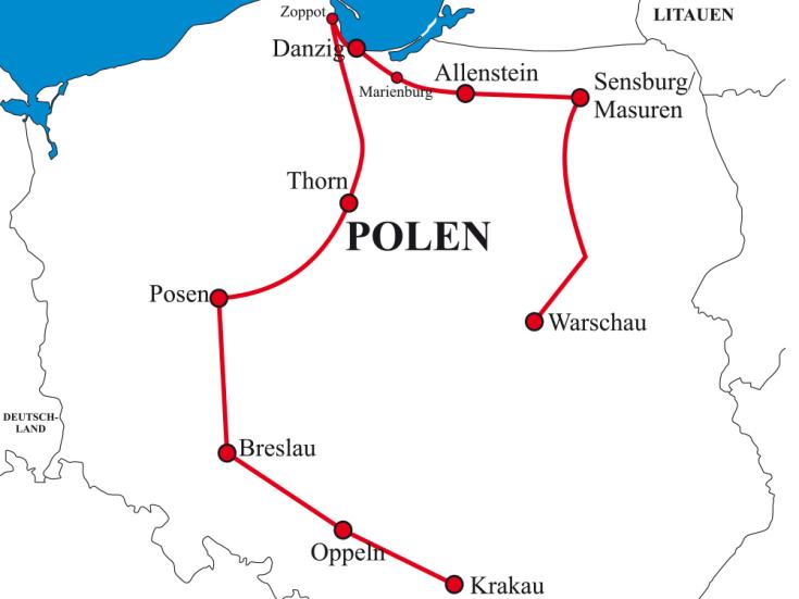 Rundreisen in Polen I Große Rundreise - Das Beste von Polen
