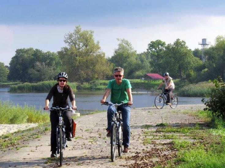 Radtour am Peipus See