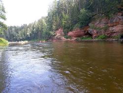 Familienreise nach Lettland und Estland - paddeln im Gauja Nationalpark