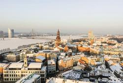 Riga im Winter