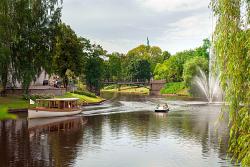 Stadtkanal Riga - Städtereise Riga