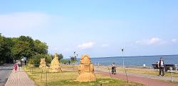 Sandskulpturen in Juodkrante / Schwarzort