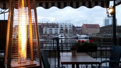 Danzig - Abendstimmung an der Mottlau