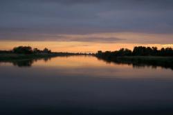 Abendstimmung an der Memel