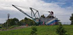 Bernsteinbagger in Palmnicken