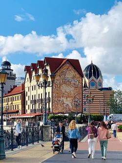 Fischdorf am Pregel