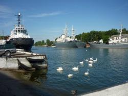 Hafen in Pillau