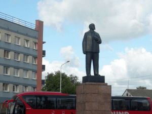 Lenin - Denkmal in Tilsit