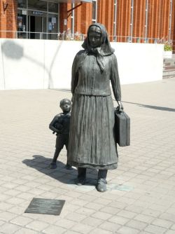 Klaipeda - Denkmal Abschied