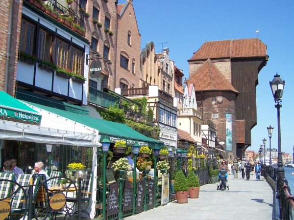 Danzig - Mottlaupromenade