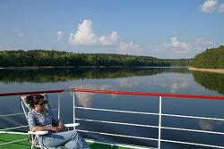Mit Rad und Schiff durch Masuren